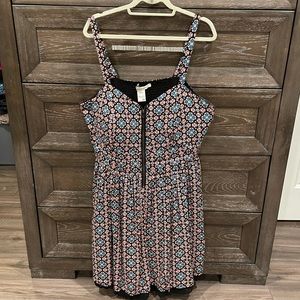 Layered sleeveless dress